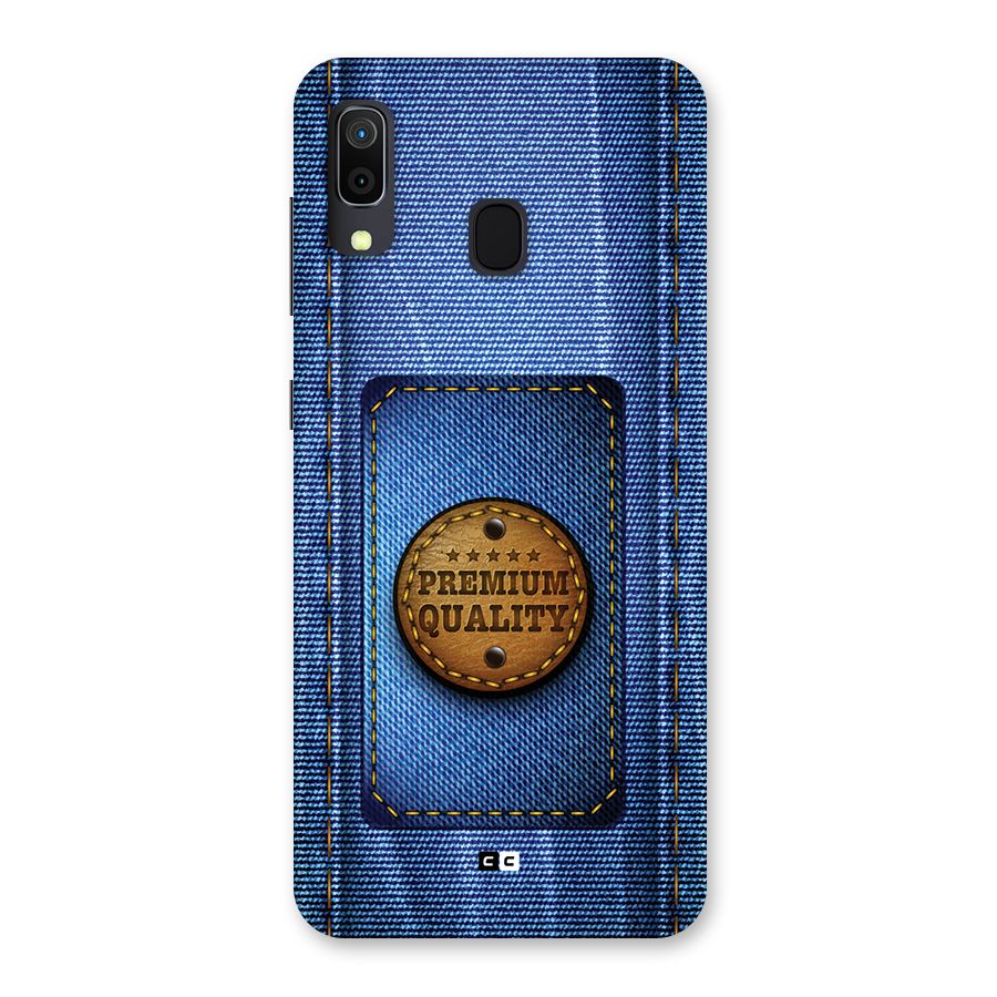 Premium Quality Denim Back Case for Galaxy M10s