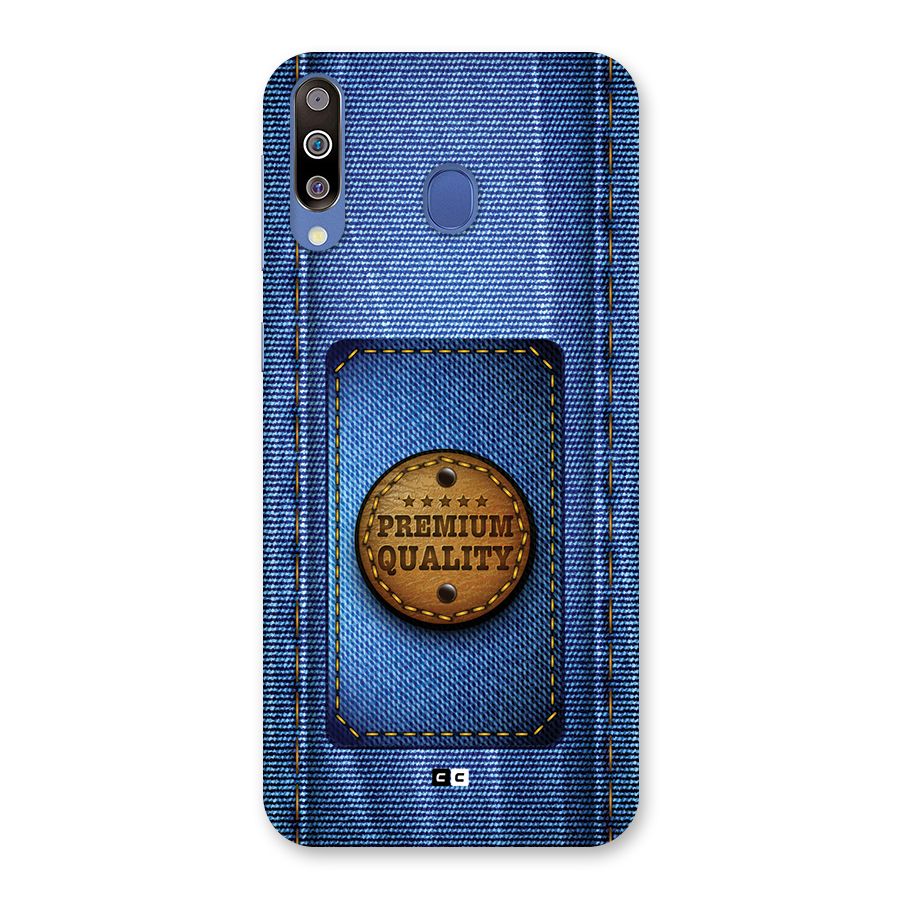 Premium Quality Denim Back Case for Galaxy M30