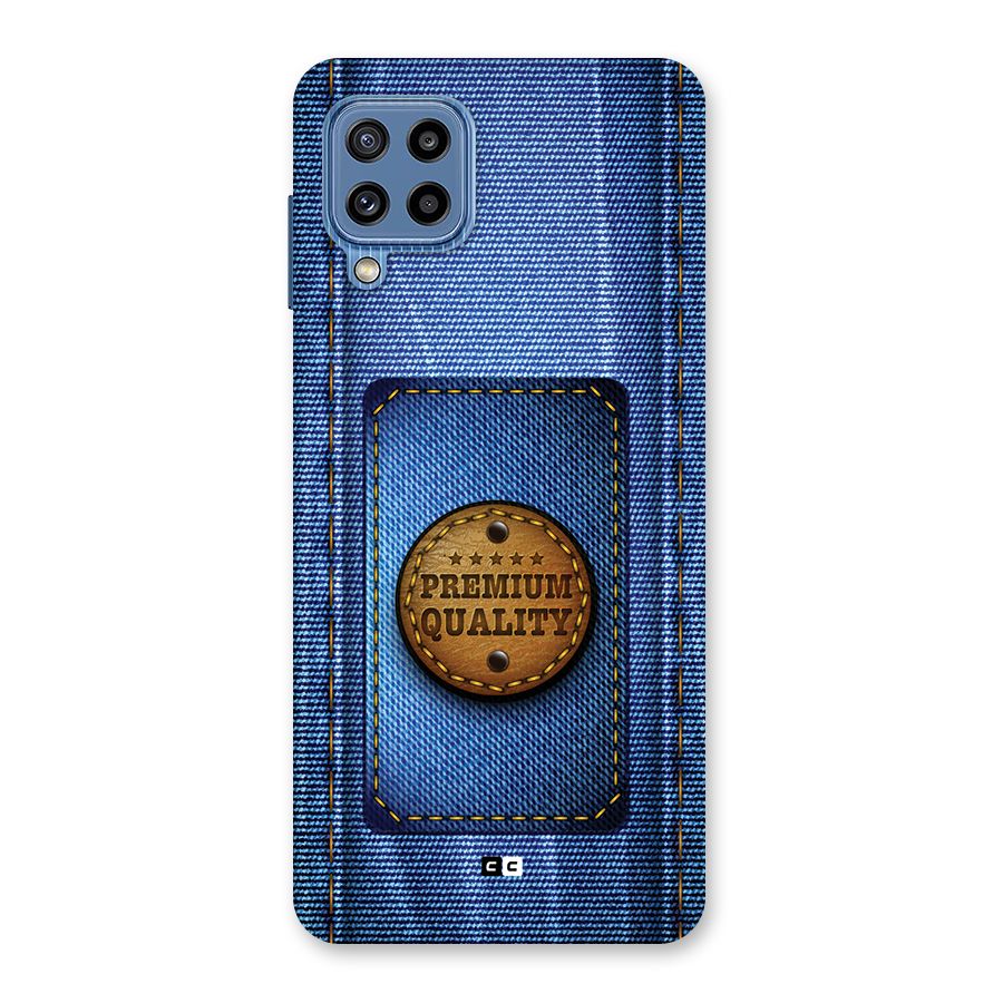 Premium Quality Denim Back Case for Galaxy M32