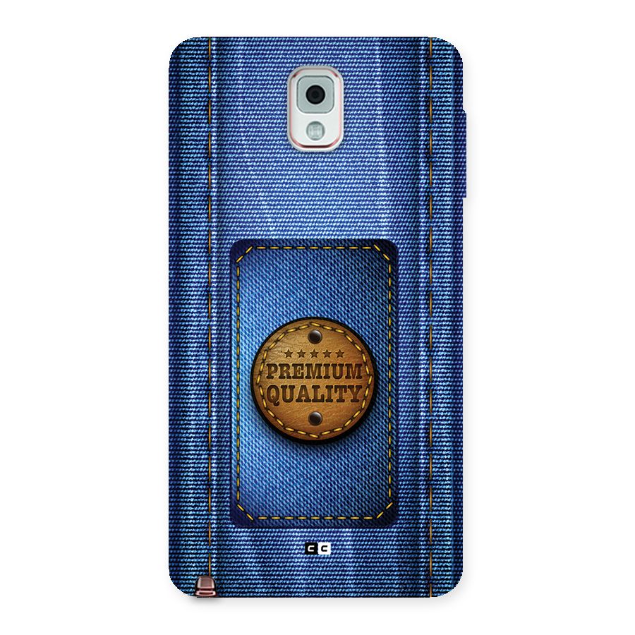 Premium Quality Denim Back Case for Galaxy Note 3