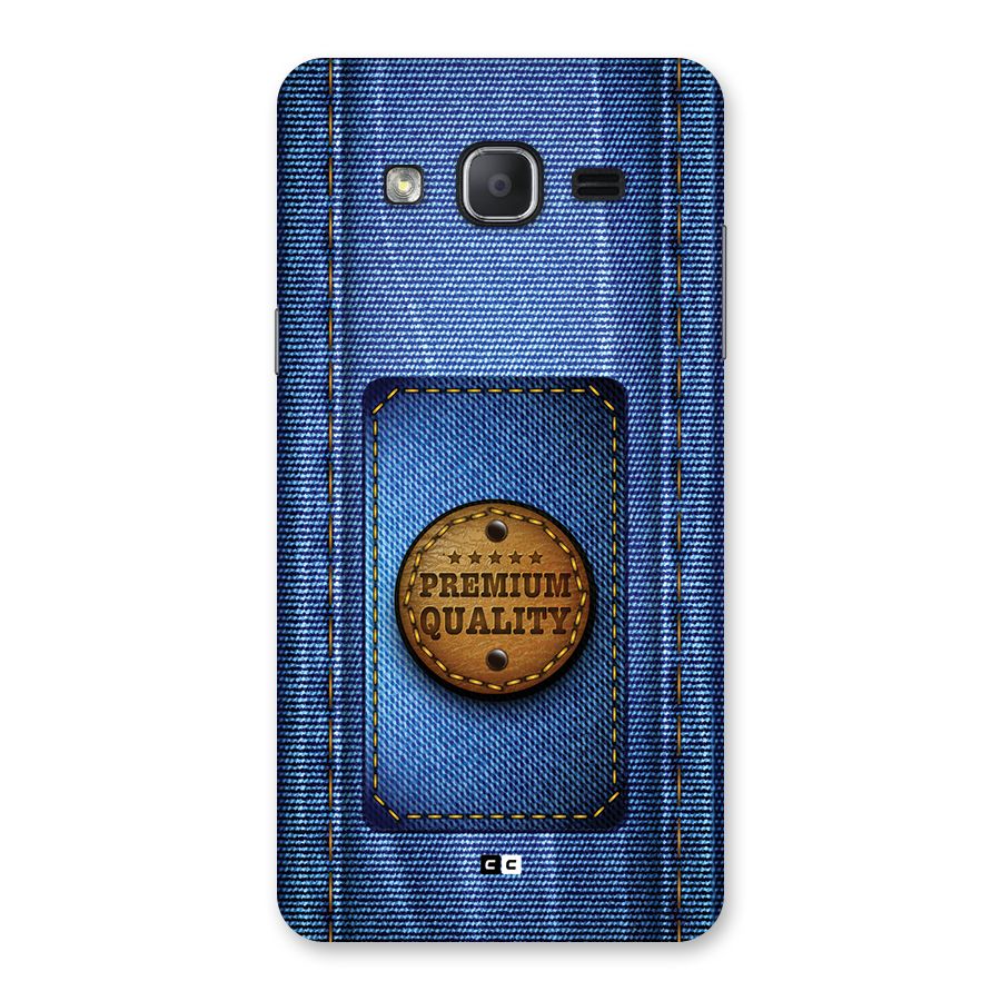 Premium Quality Denim Back Case for Galaxy On7 Pro