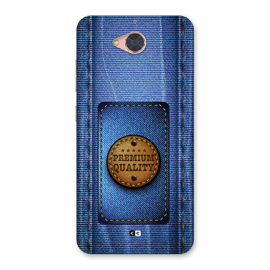 Premium Quality Denim Back Case for Gionee S6 Pro