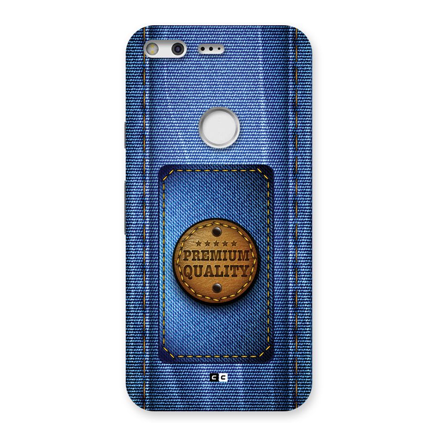 Premium Quality Denim Back Case for Google Pixel