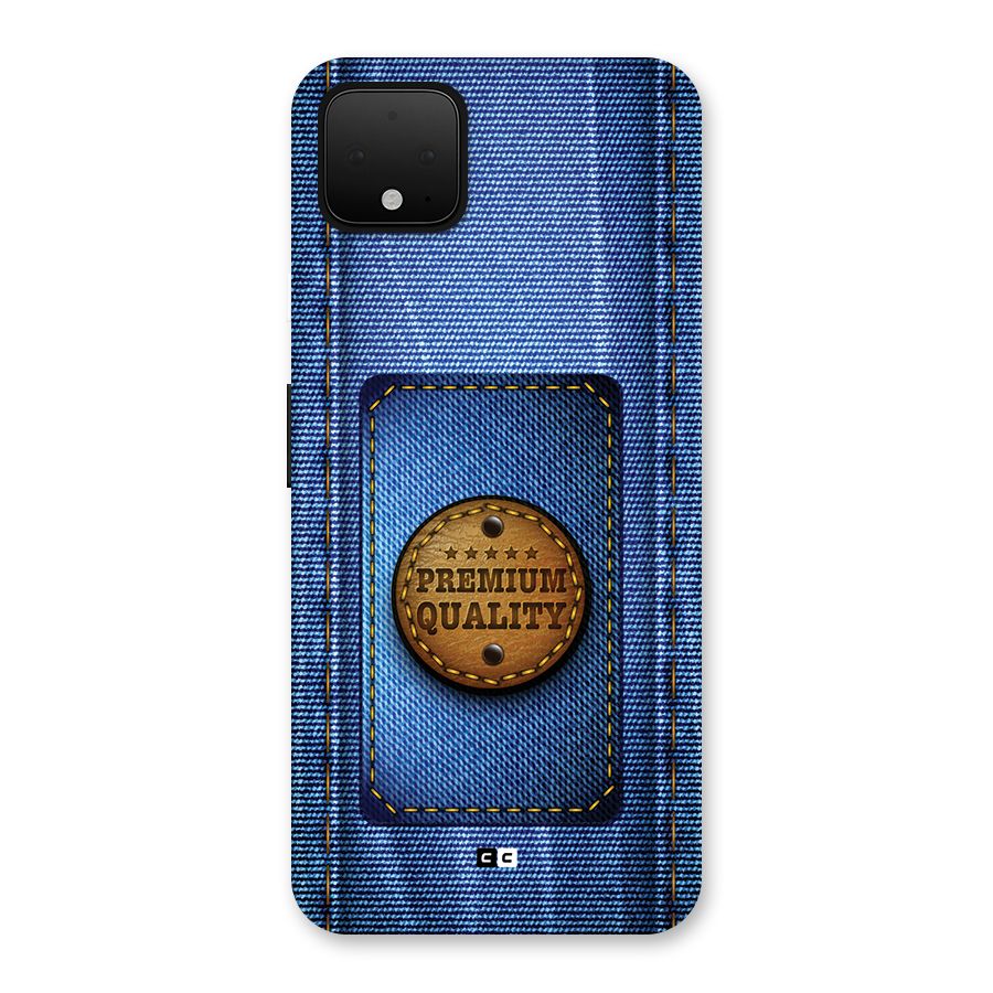 Premium Quality Denim Back Case for Google Pixel 4 XL