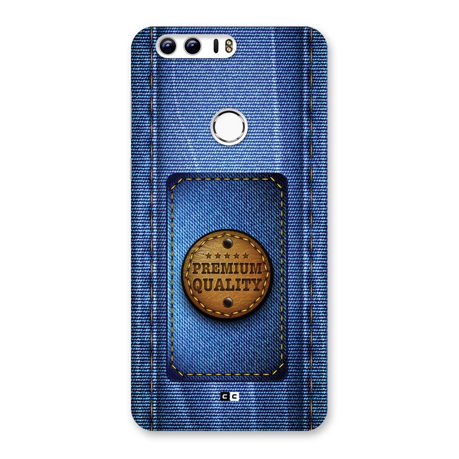 Premium Quality Denim Back Case for Honor 8