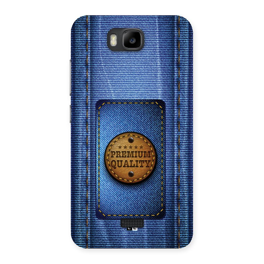 Premium Quality Denim Back Case for Honor Bee