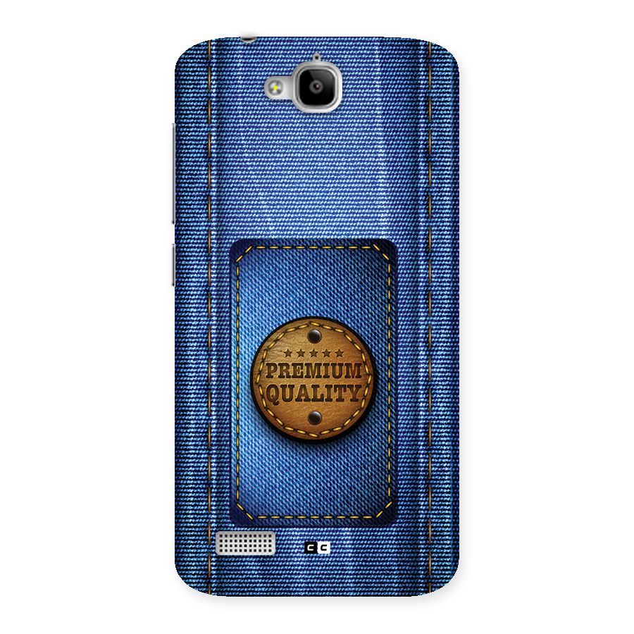 Premium Quality Denim Back Case for Honor Holly
