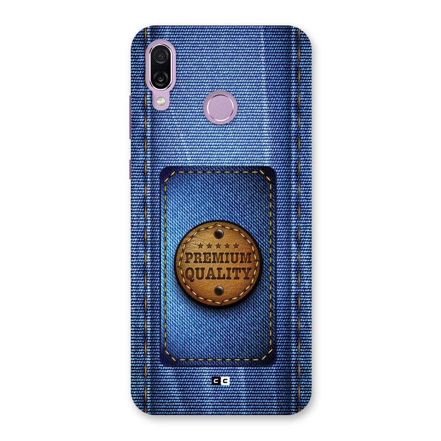 Premium Quality Denim Back Case for Honor Play