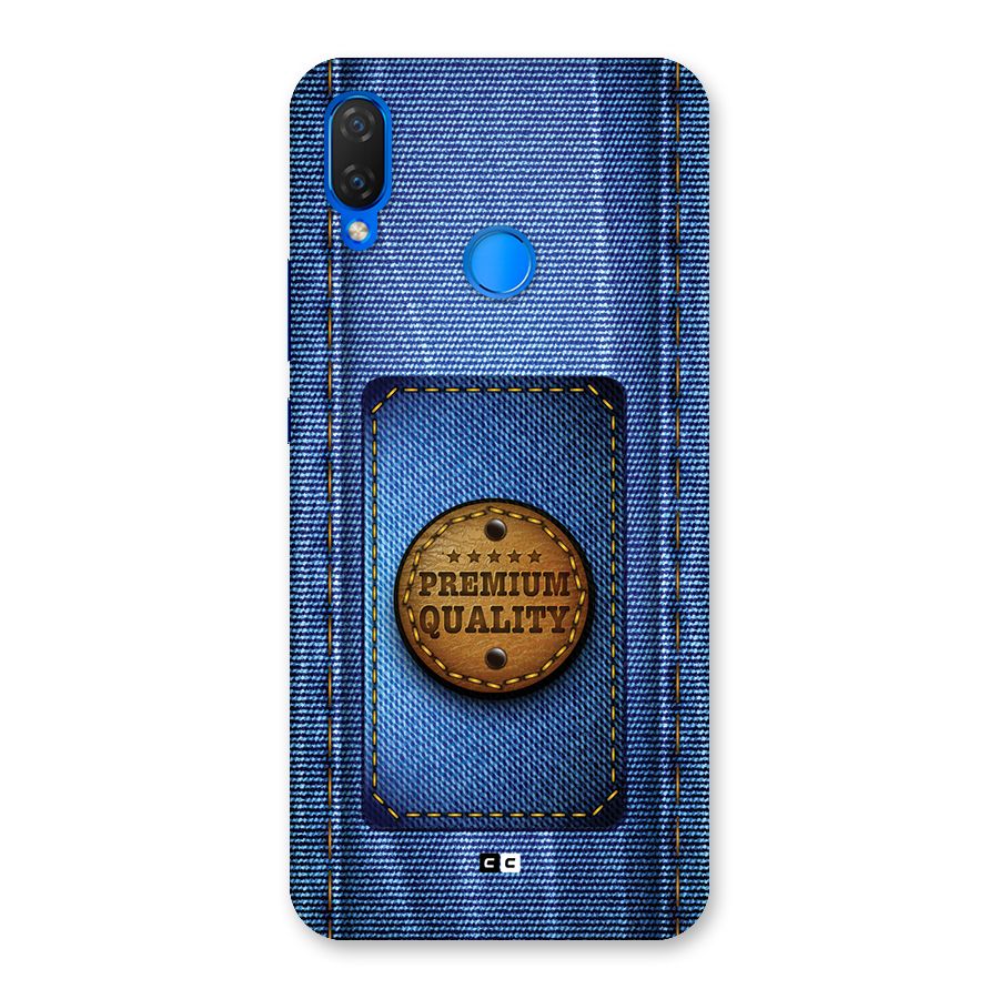 Premium Quality Denim Back Case for Huawei P Smart Plus