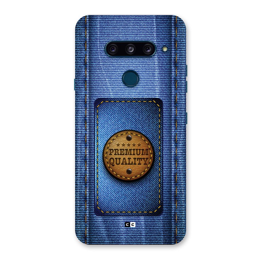 Premium Quality Denim Back Case for LG  V40 ThinQ