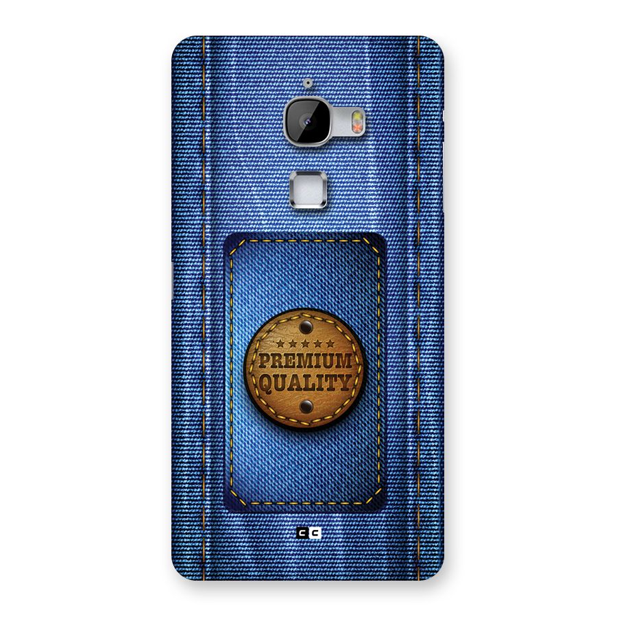 Premium Quality Denim Back Case for LeTV Le Max