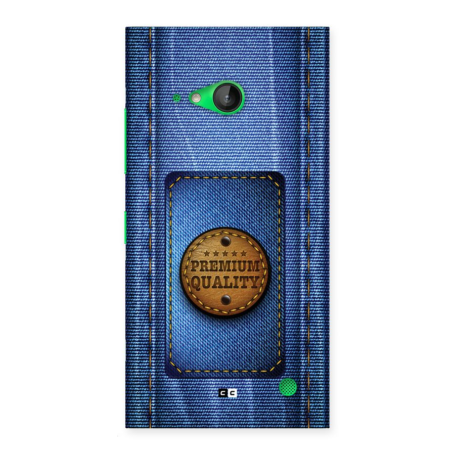 Premium Quality Denim Back Case for Lumia 730