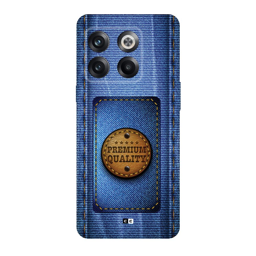 Premium Quality Denim Back Case for OnePlus 10T