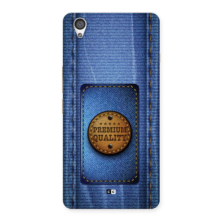 Premium Quality Denim Back Case for OnePlus X