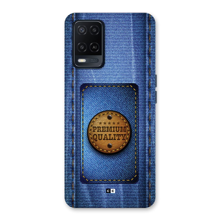 Premium Quality Denim Back Case for Oppo A54