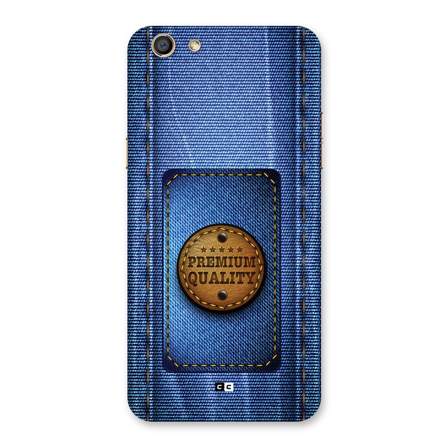 Premium Quality Denim Back Case for Oppo F3
