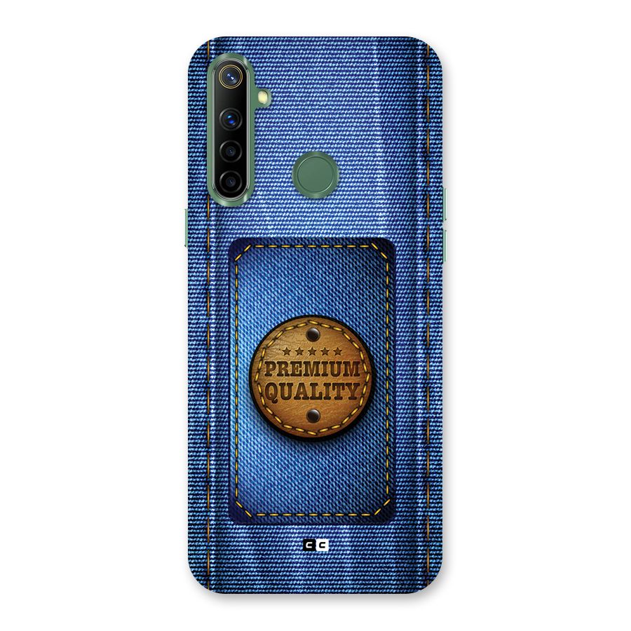 Premium Quality Denim Back Case for Realme Narzo 10