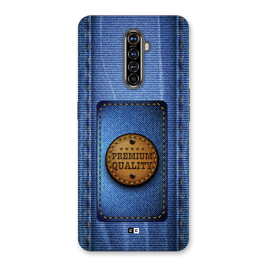 Premium Quality Denim Back Case for Realme X2 Pro