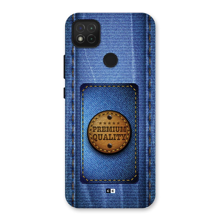 Premium Quality Denim Back Case for Redmi 9