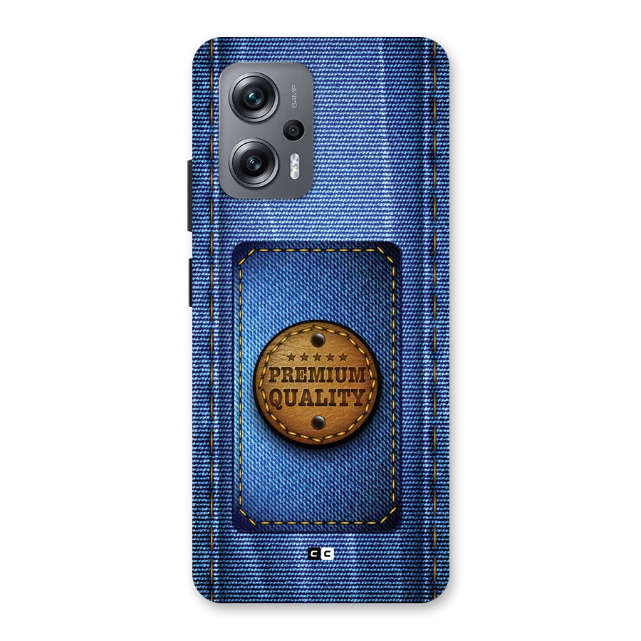 Premium Quality Denim Back Case for Redmi K50i