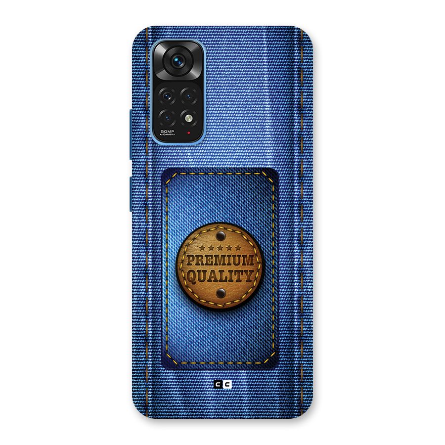 Premium Quality Denim Back Case for Redmi Note 11S