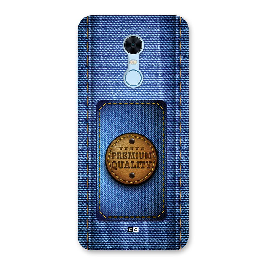 Premium Quality Denim Back Case for Redmi Note 5