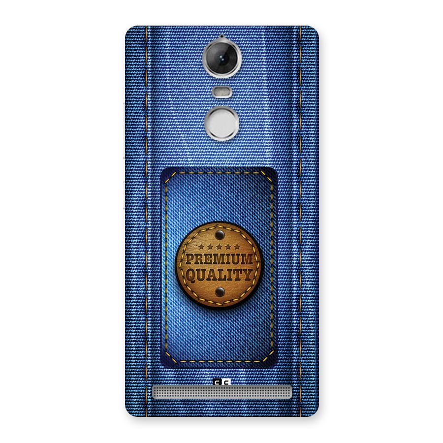 Premium Quality Denim Back Case for Vibe K5 Note