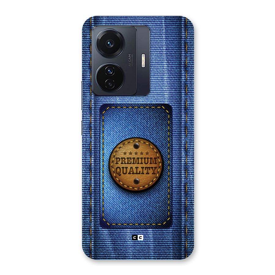 Premium Quality Denim Back Case for Vivo T1 Pro
