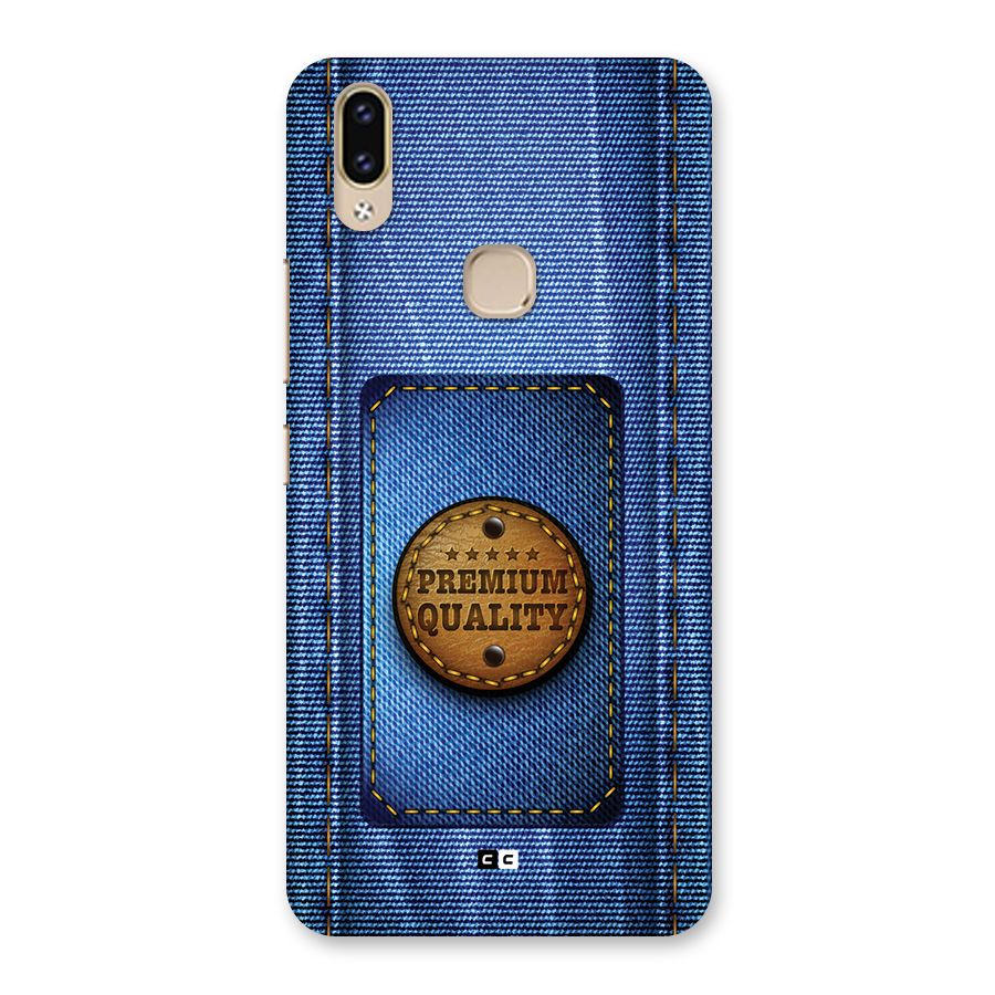 Premium Quality Denim Back Case for Vivo V9 Youth