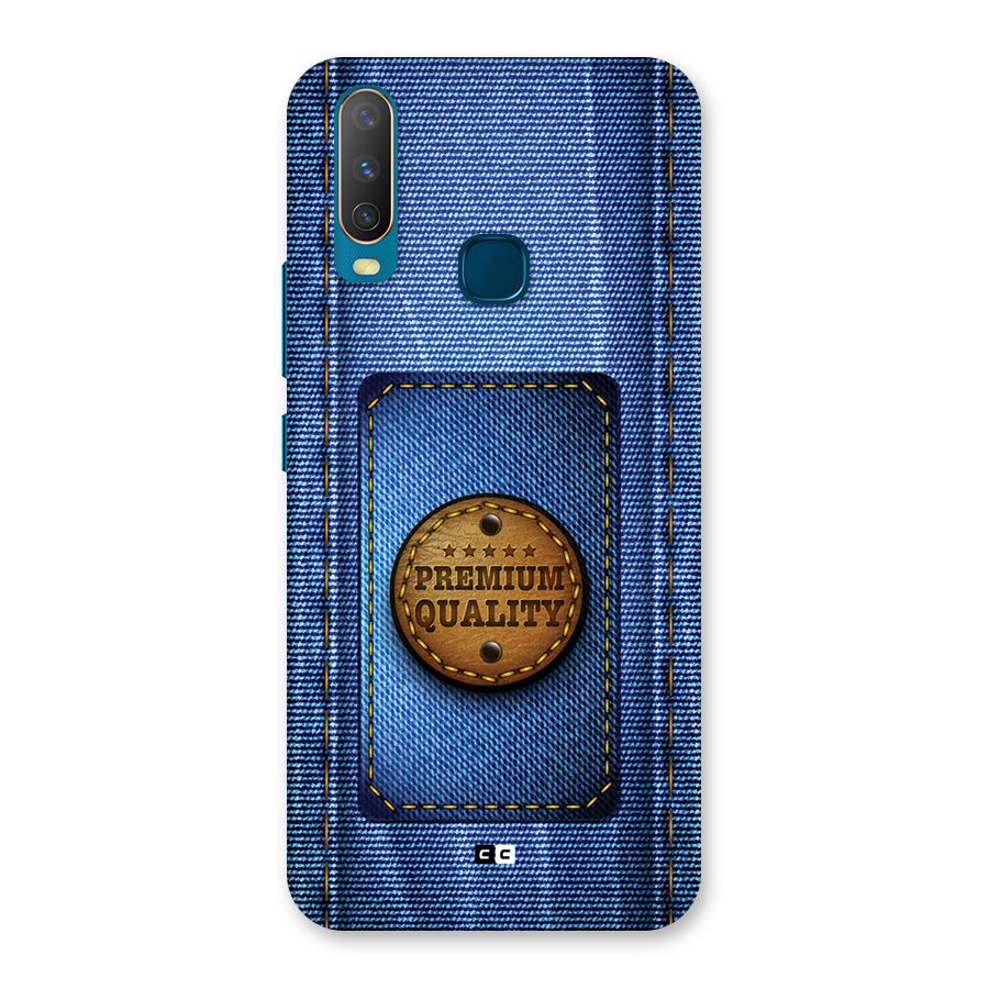 Premium Quality Denim Back Case for Vivo Y11