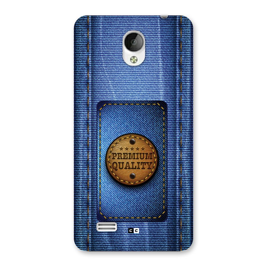 Premium Quality Denim Back Case for Vivo Y21