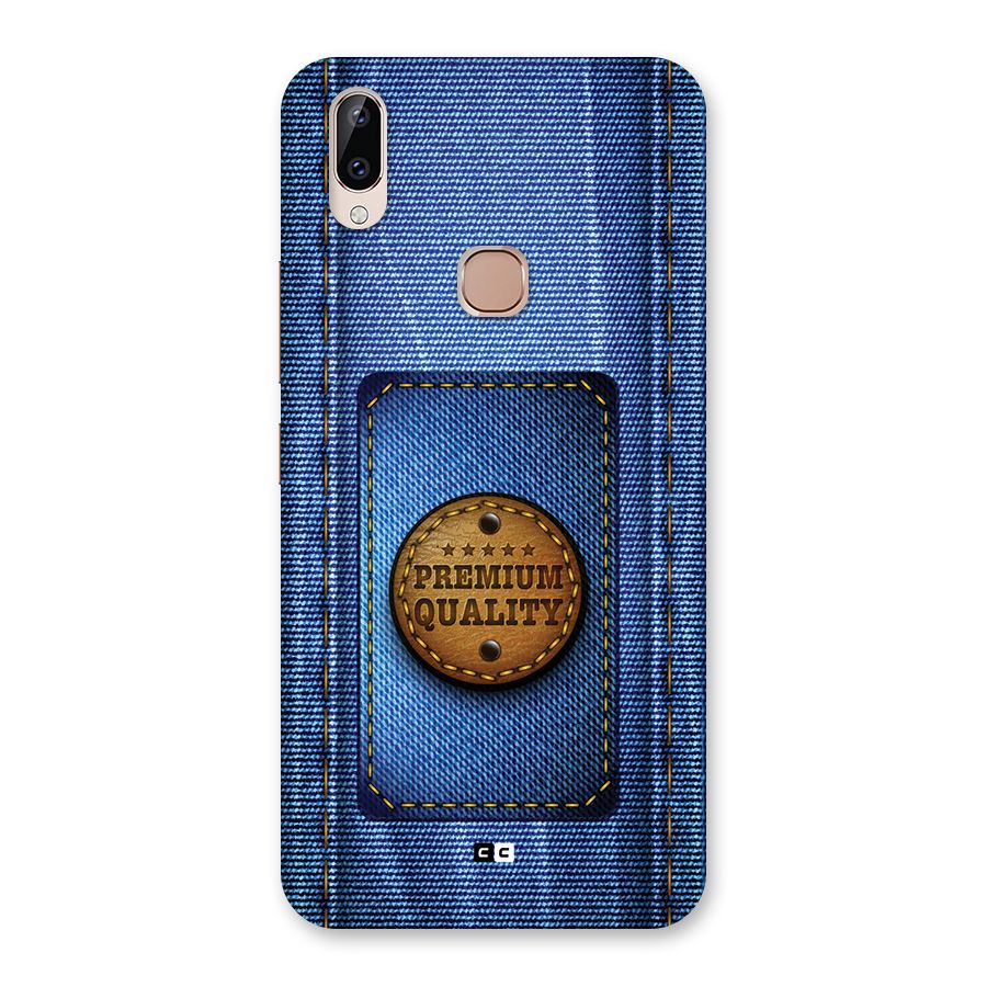 Premium Quality Denim Back Case for Vivo Y83 Pro