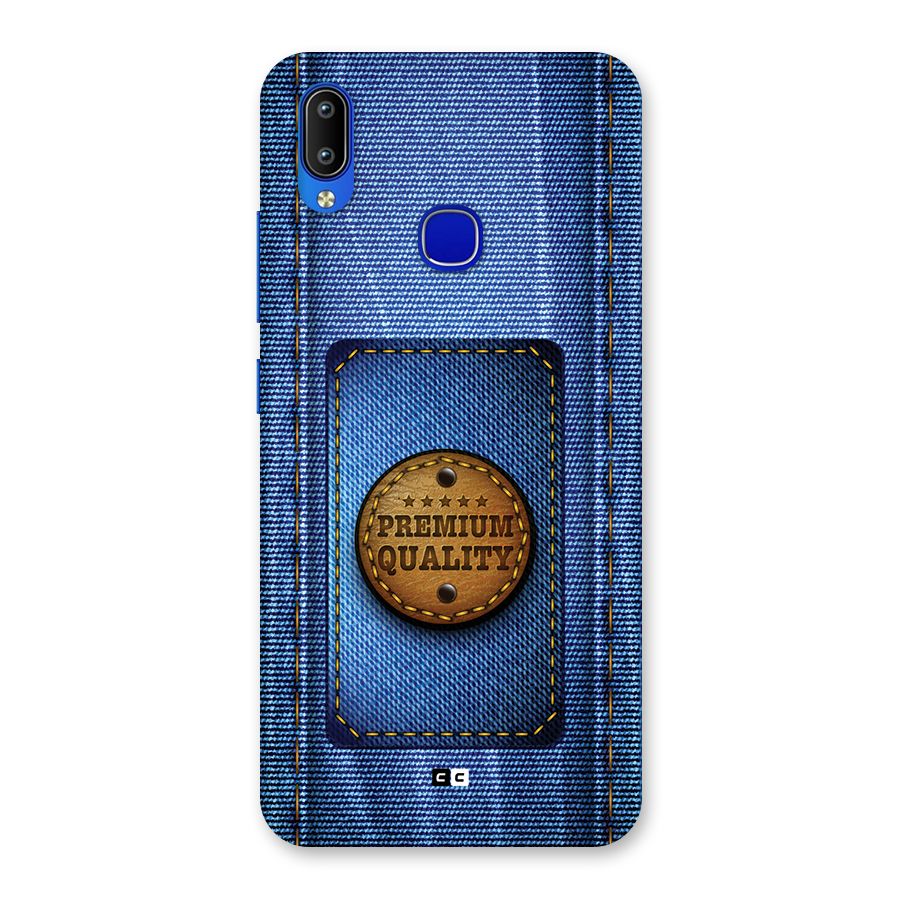 Premium Quality Denim Back Case for Vivo Y91