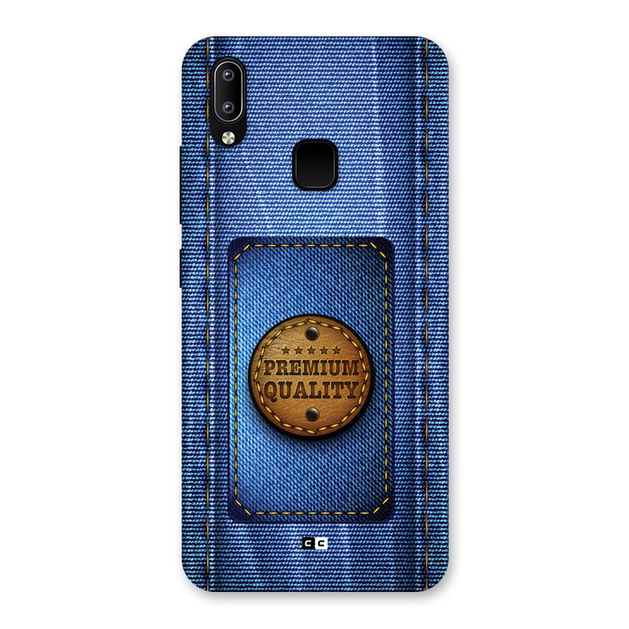 Premium Quality Denim Back Case for Vivo Y93