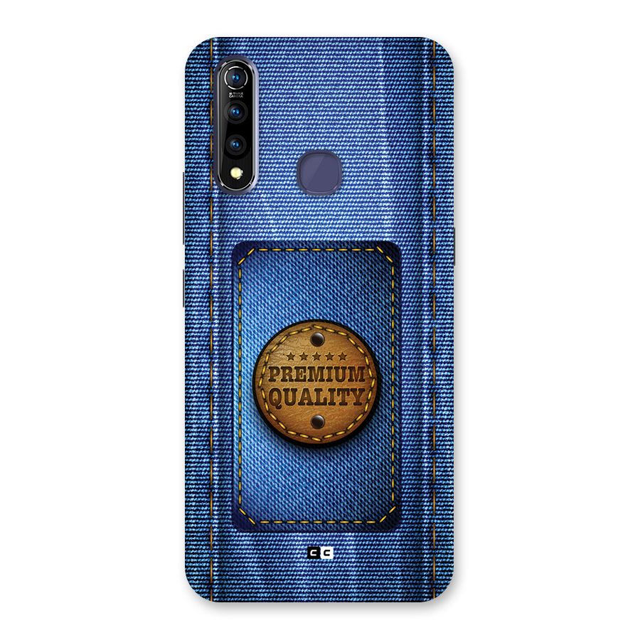 Premium Quality Denim Back Case for Vivo Z1 Pro