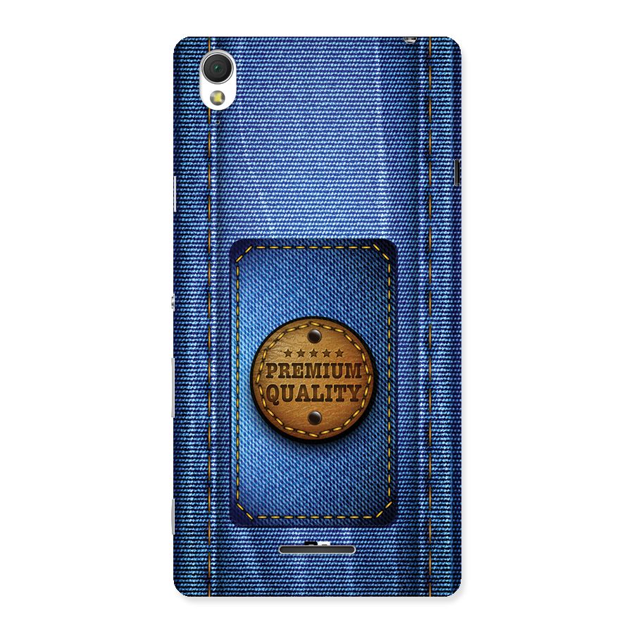 Premium Quality Denim Back Case for Xperia T3