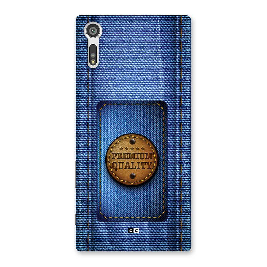 Premium Quality Denim Back Case for Xperia XZ