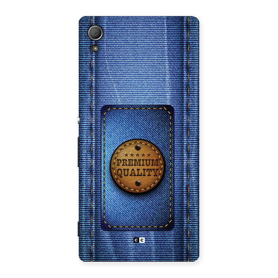 Premium Quality Denim Back Case for Xperia Z4