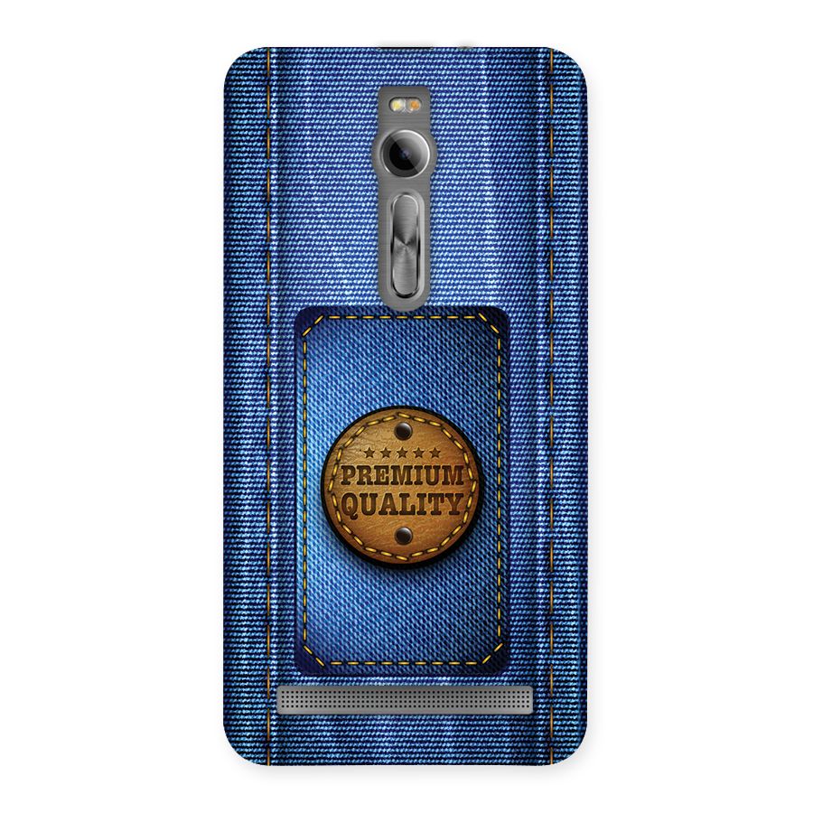 Premium Quality Denim Back Case for Zenfone 2
