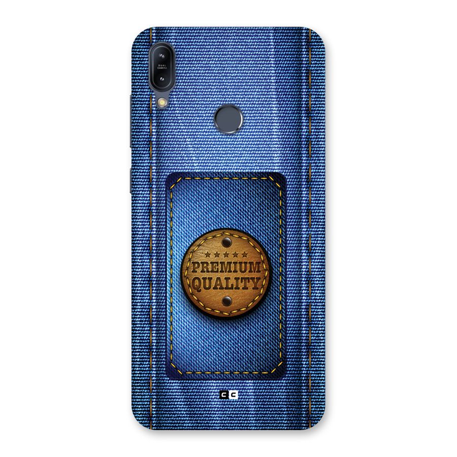 Premium Quality Denim Back Case for Zenfone Max M2