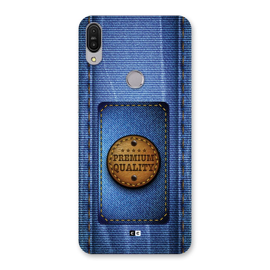 Premium Quality Denim Back Case for Zenfone Max Pro M1