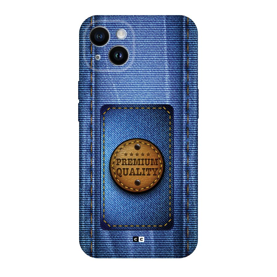 Premium Quality Denim Back Case for iPhone 14