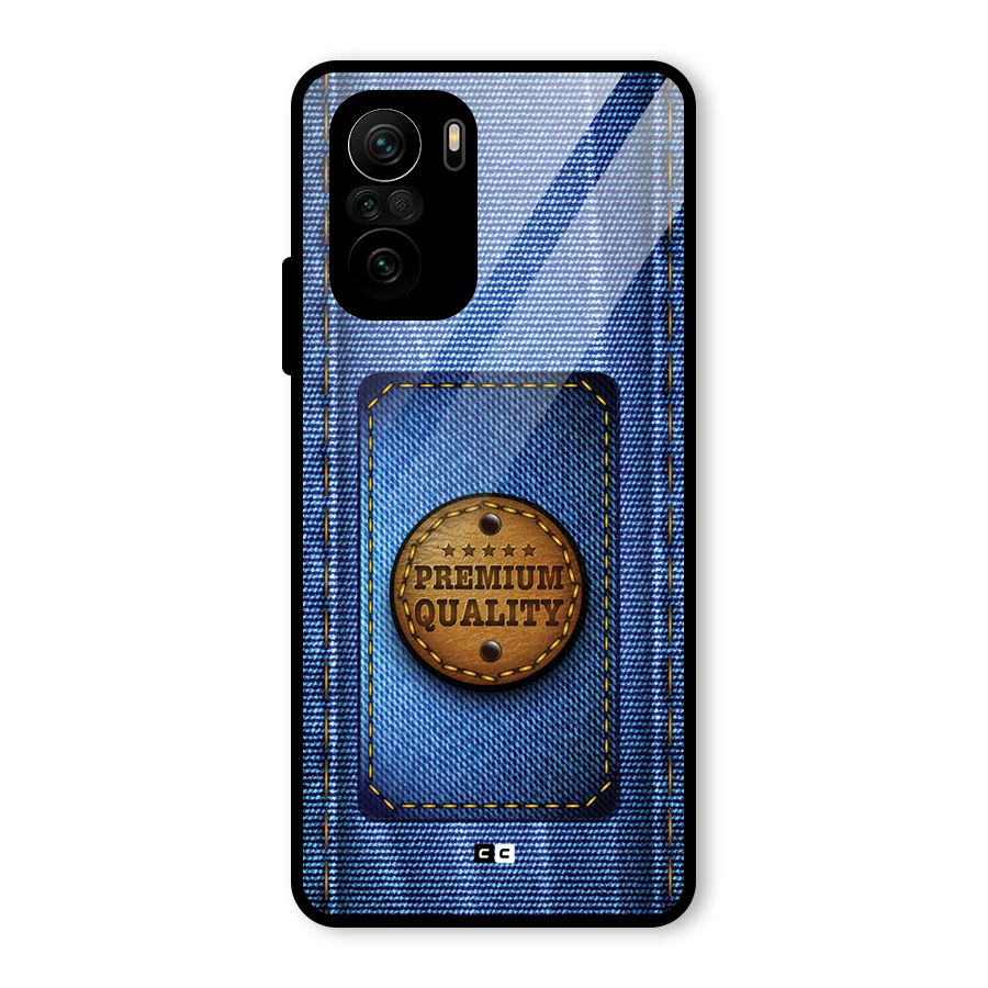 Premium Quality Denim Glass Back Case for Mi 11X Pro