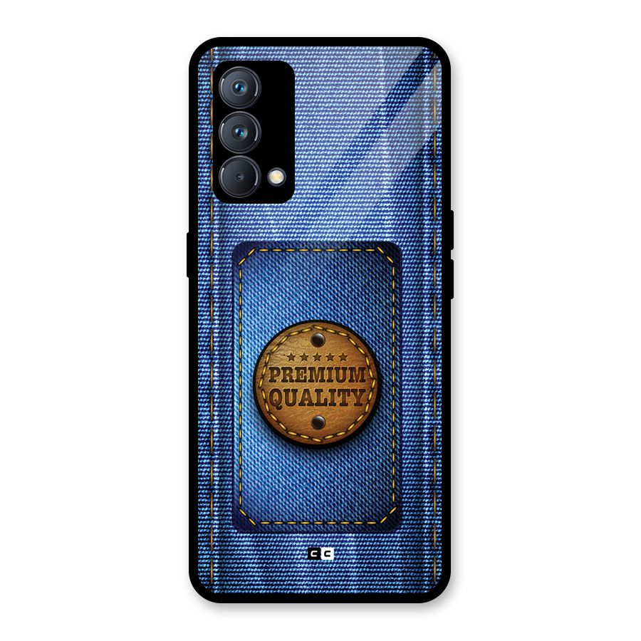 Premium Quality Denim Glass Back Case for Realme GT Master Edition