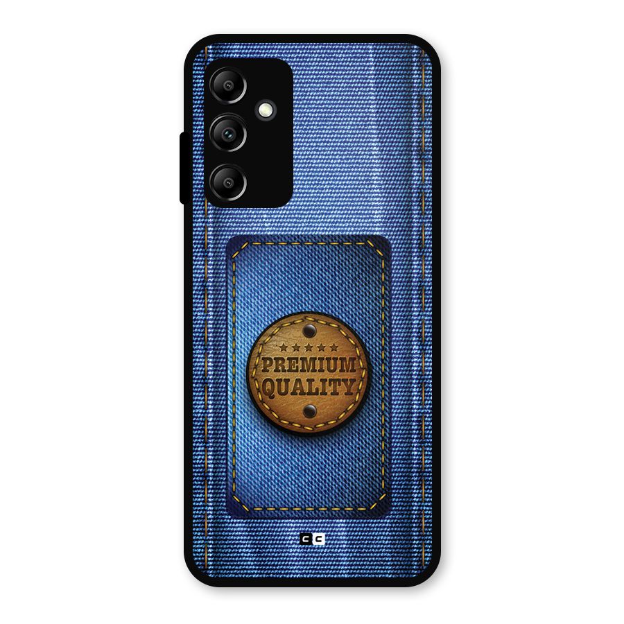 Premium Quality Denim Metal Back Case for Galaxy A14 5G