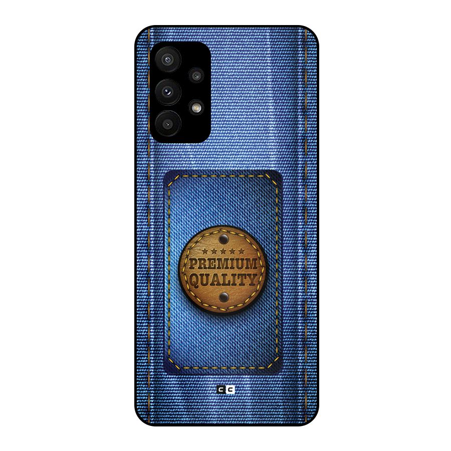 Premium Quality Denim Metal Back Case for Galaxy A23