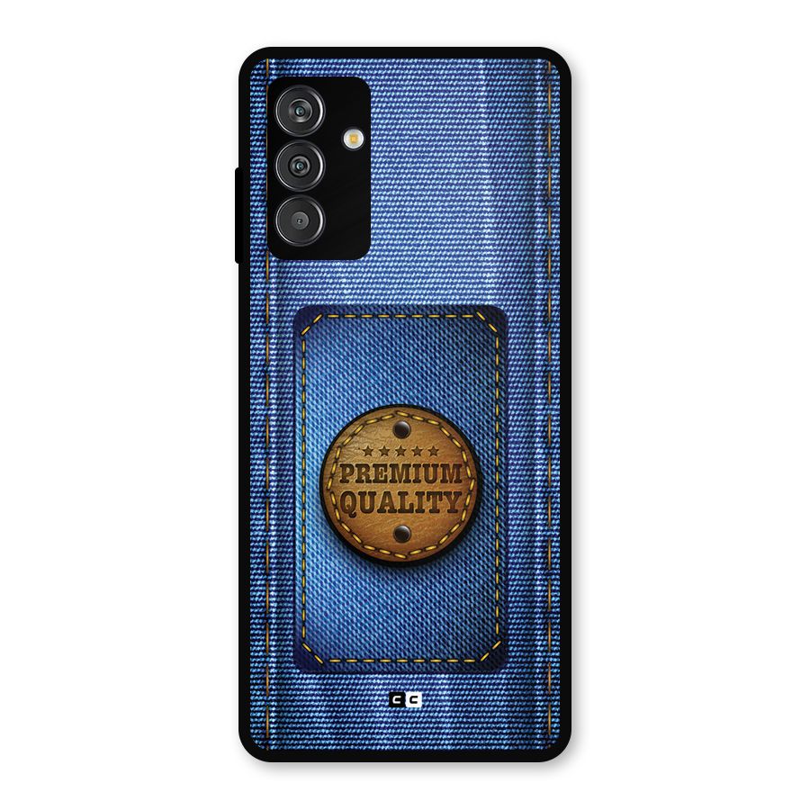 Premium Quality Denim Metal Back Case for Galaxy F13