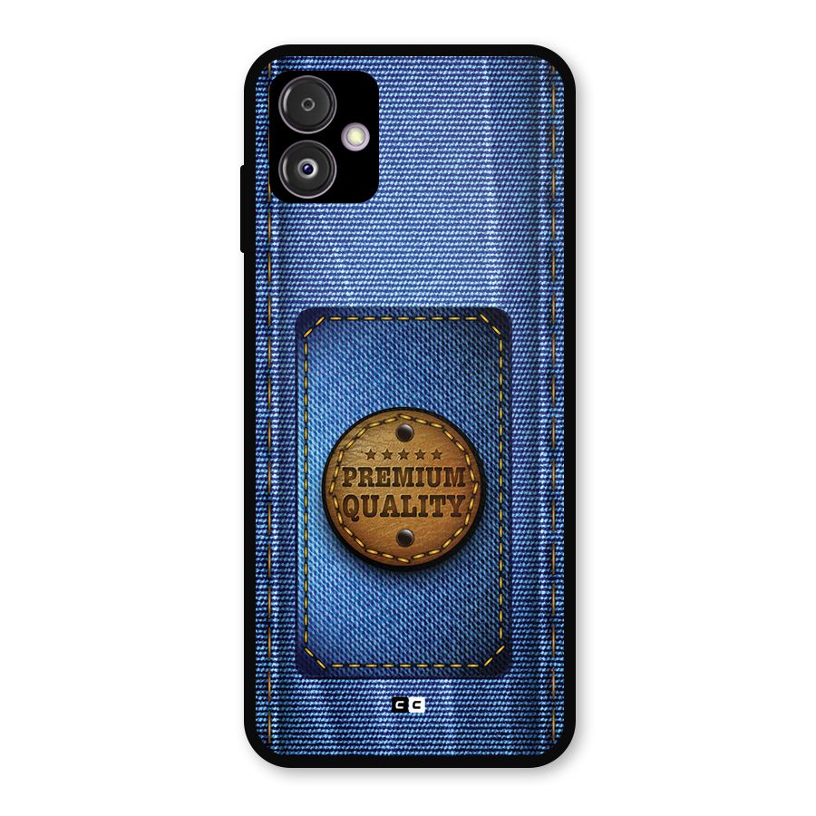 Premium Quality Denim Metal Back Case for Galaxy F14