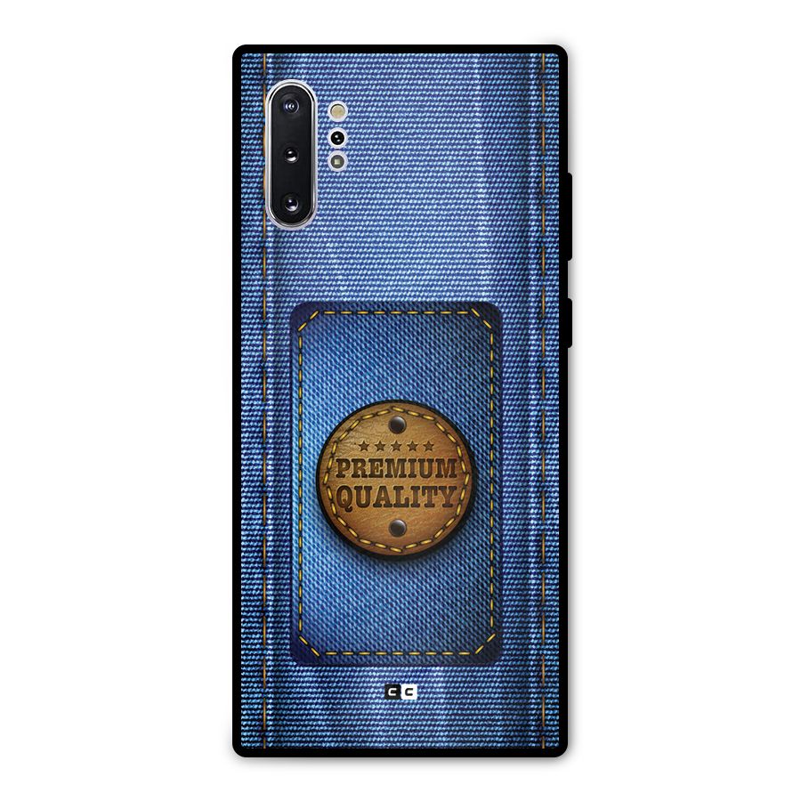 Premium Quality Denim Metal Back Case for Galaxy Note 10 Plus
