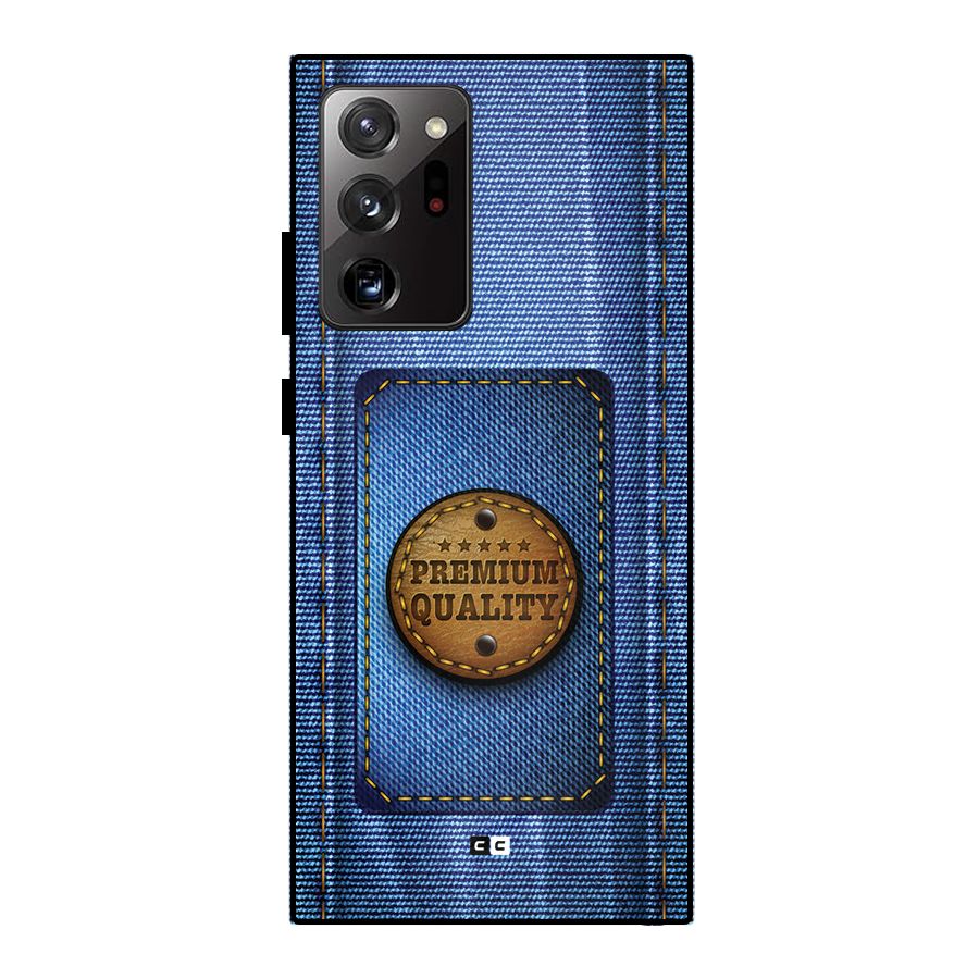 Premium Quality Denim Metal Back Case for Galaxy Note 20 Ultra